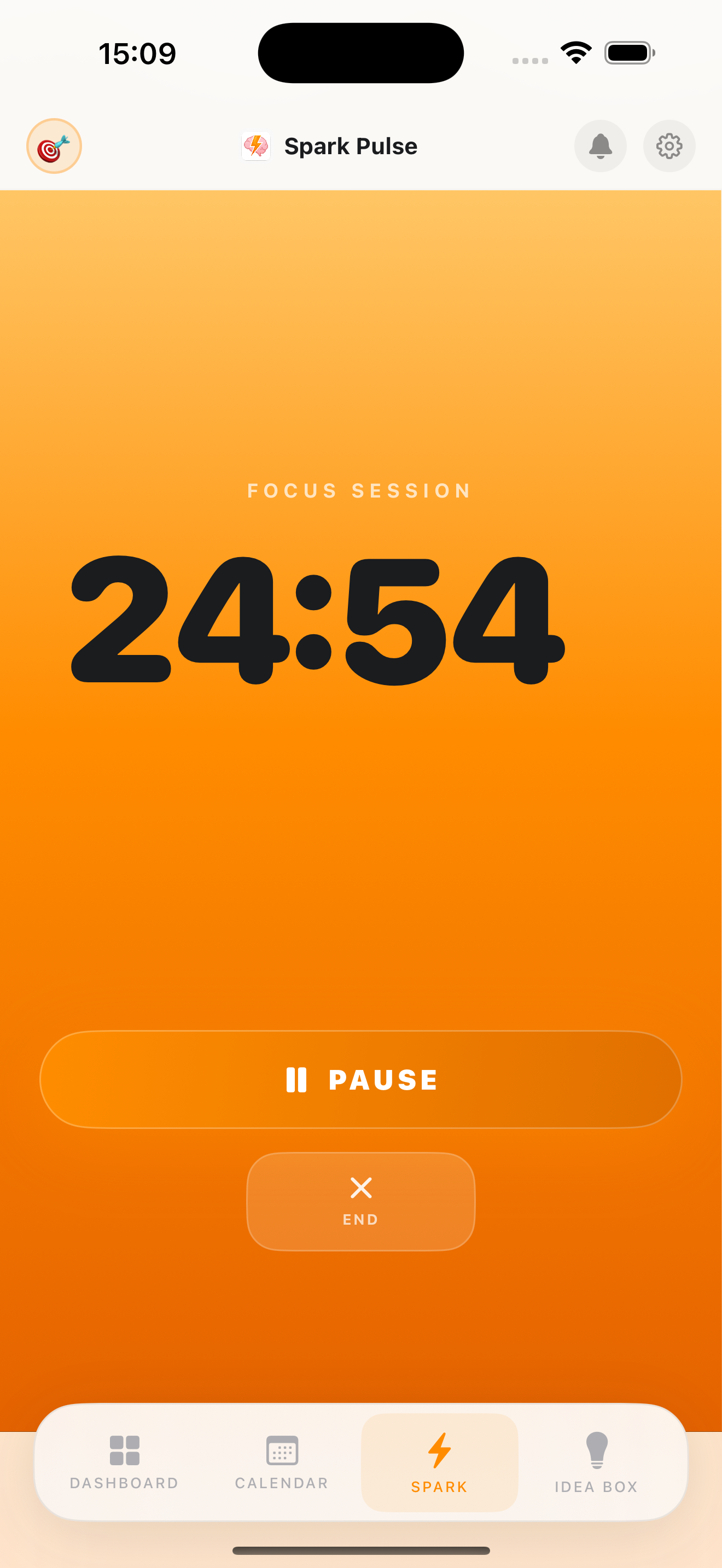 SparkPulse — Focus Timer